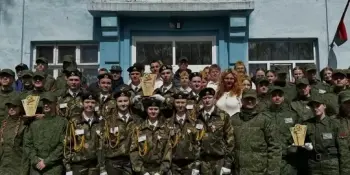 Районный этап военно-патриотической игры "Орлёнок"