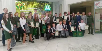 Республиканский юниорский лесной конкурс "Квітней, мой лес"