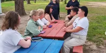 В воспитательно-оздоровительном лагере "Чайка" прошла важная встреча